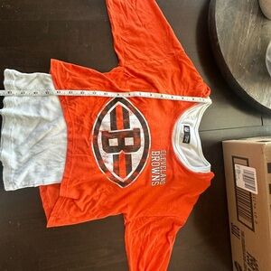 Browns kids clothes. The tank top is tied to the shirt. Super cute